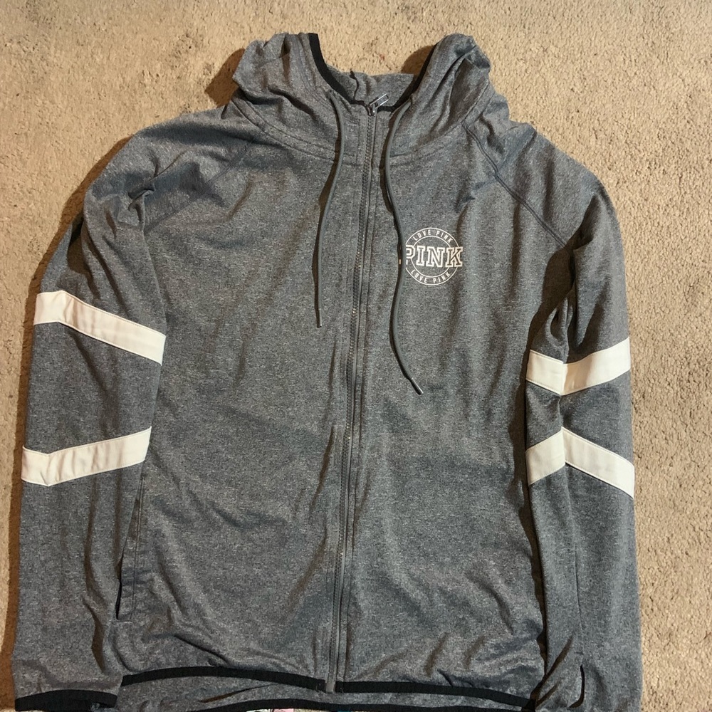 PINK Victoria’s Secret Gray Gym Sweater